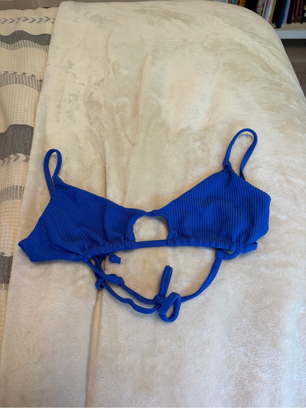 Kendall & Kylie Royal Blue Bikini Top